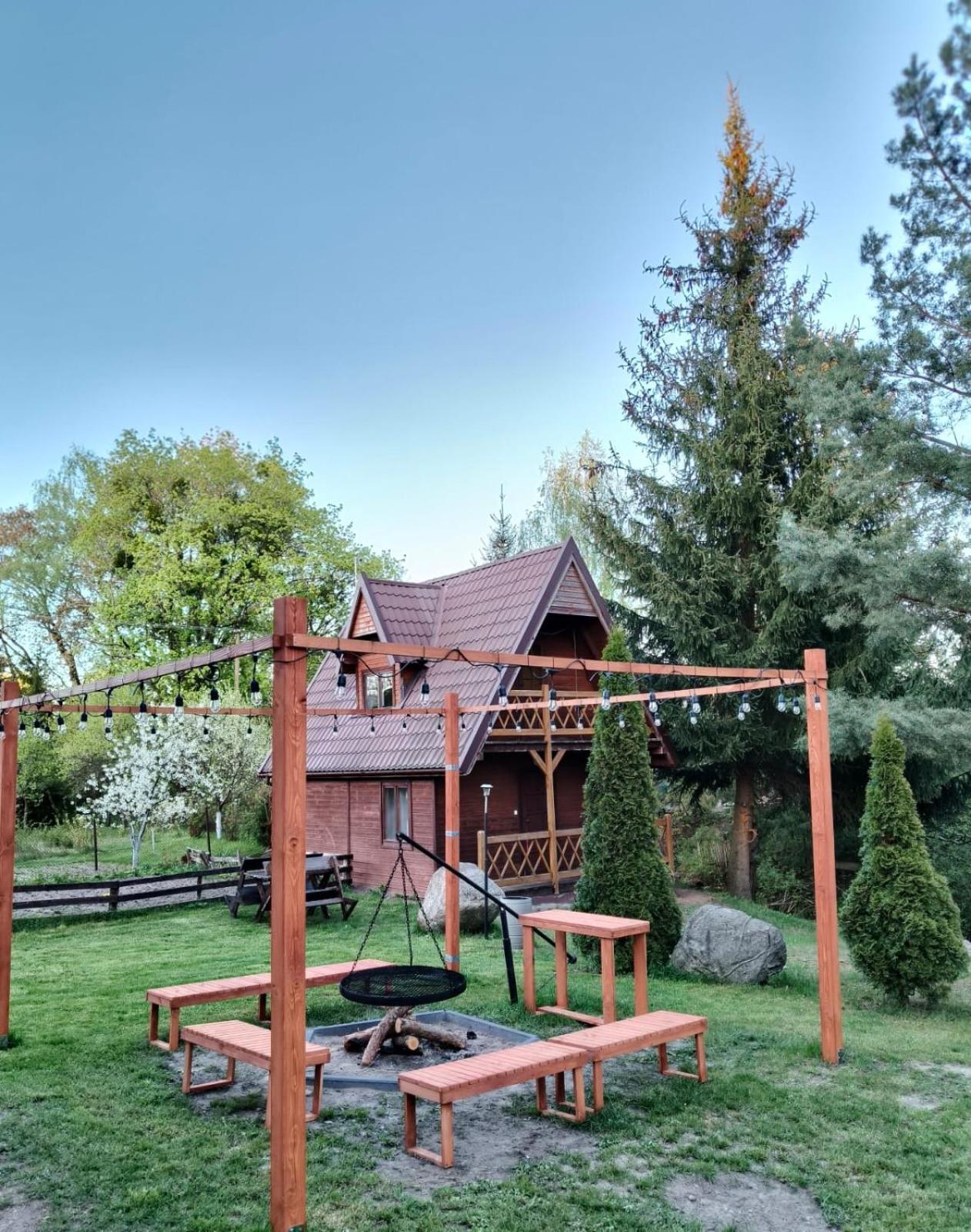 Vila Pod Kogutkiem Kruklanki Exteriér fotografie